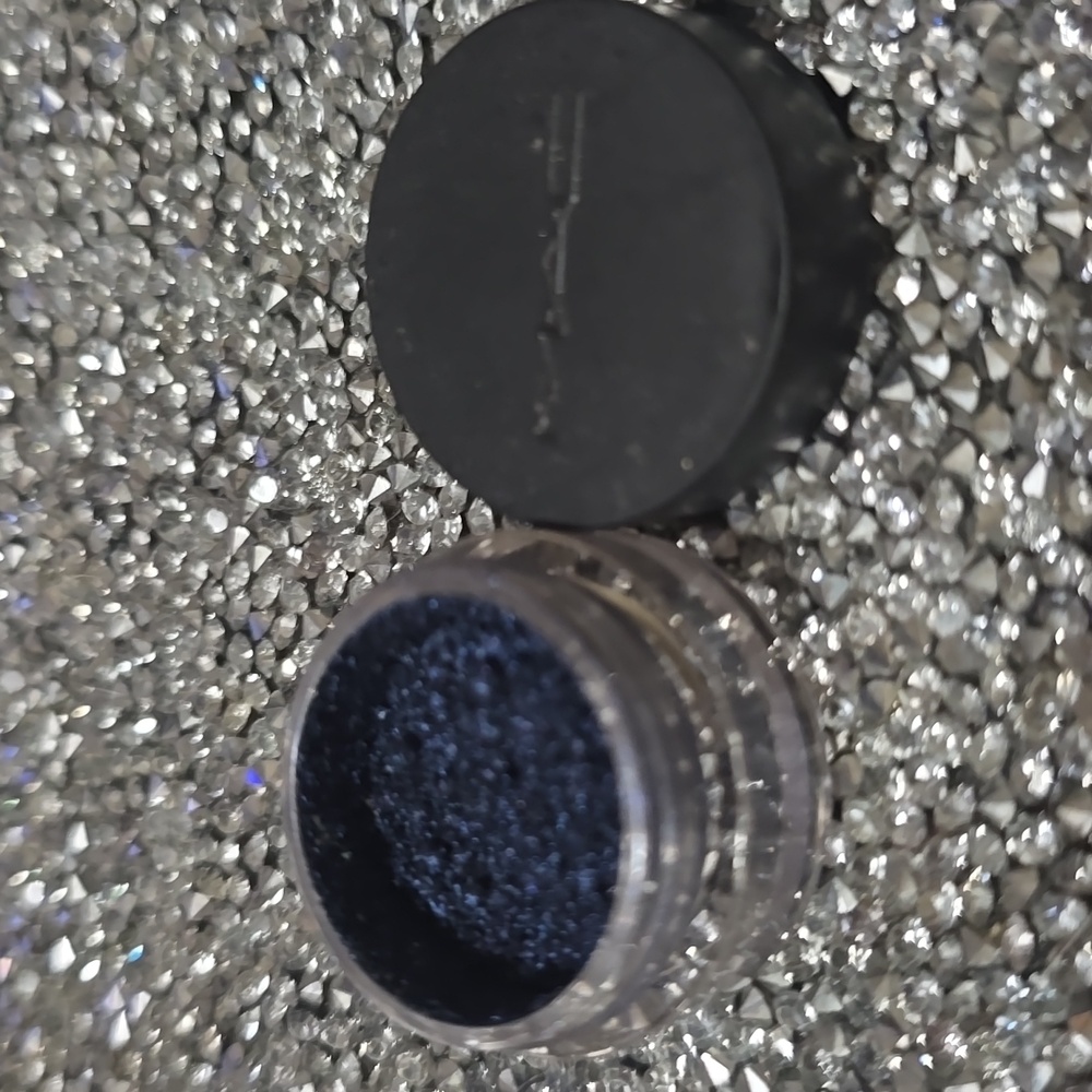 🧚‍♀️BLUE STORM MAC Cosmetics MINI DISCONTINUED Loose Pigment NWOBox